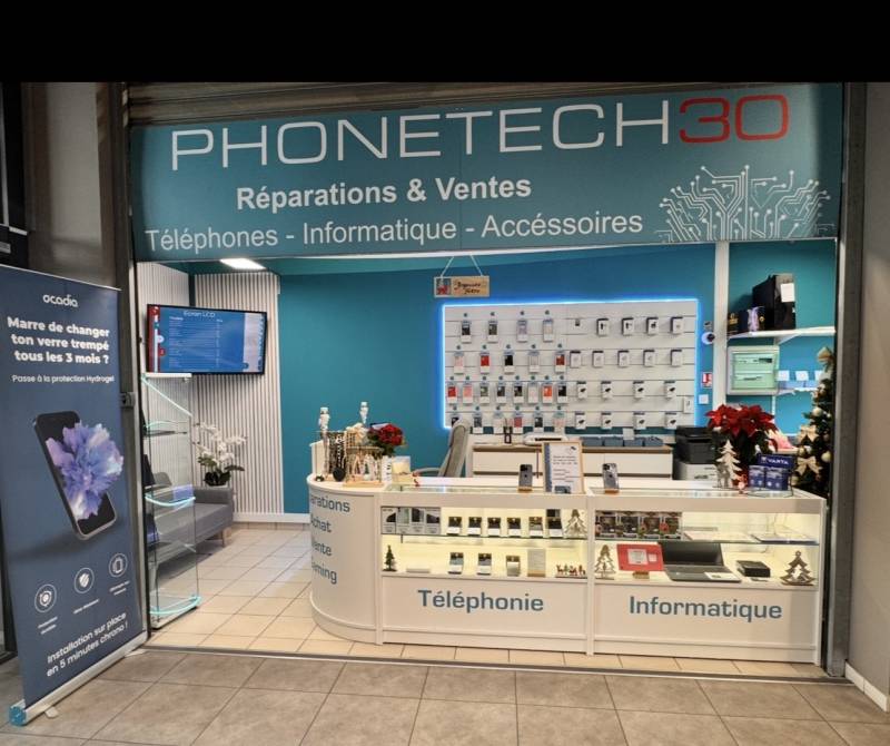 Boutique téléphonie Nimes Vacquerolles PhoneTech30