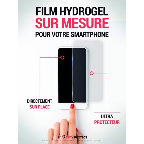 Protection d'ecran film hydrogel sur un Samsung à Nîmes dans le gard